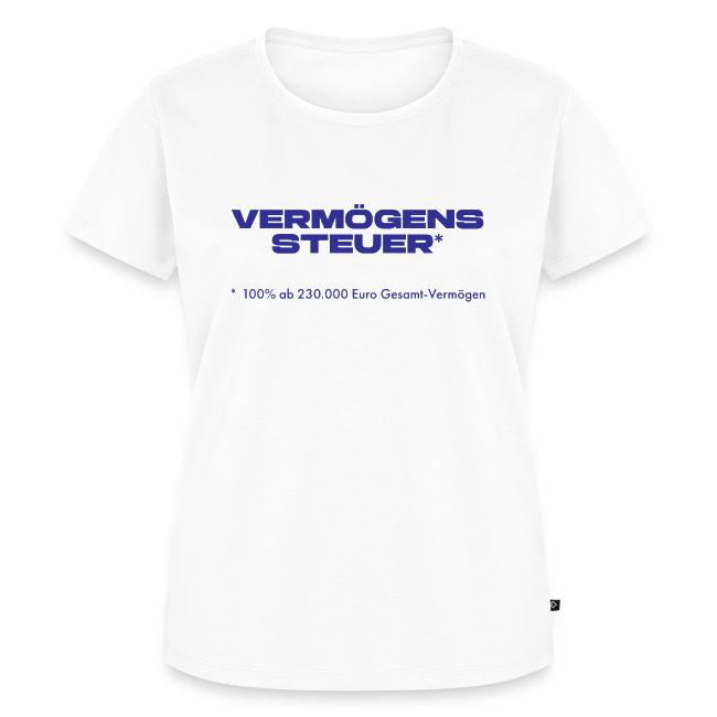 T-Shirt mit Partei-Logo oder -Slogan