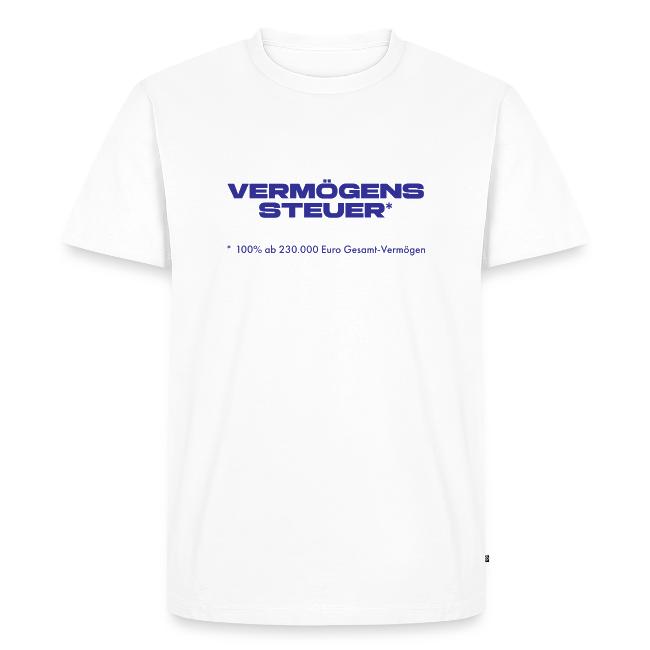 T-Shirt mit Partei-Logo oder -Slogan